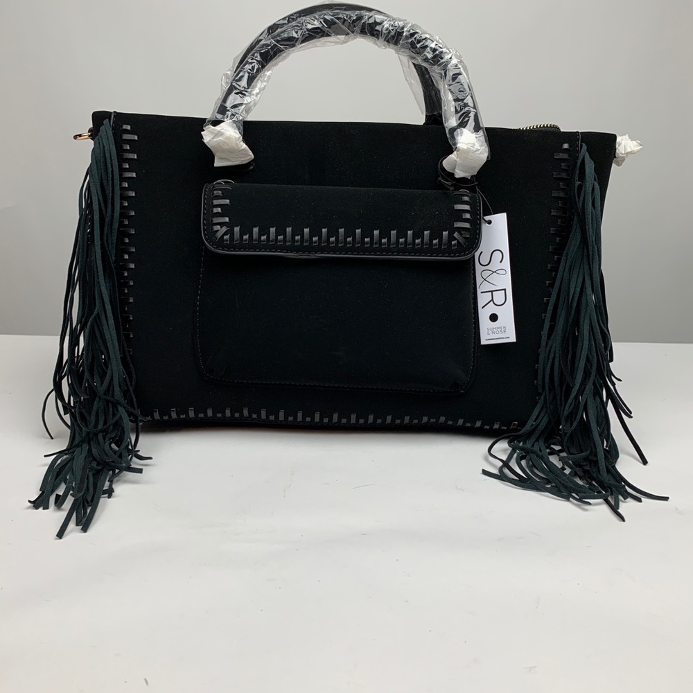 Summer & Rose S& R Fringe Tote or Messenger